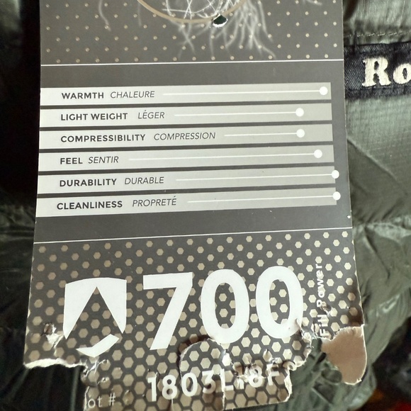 Roots down packable Jacket new with tags - Picture 6 of 7